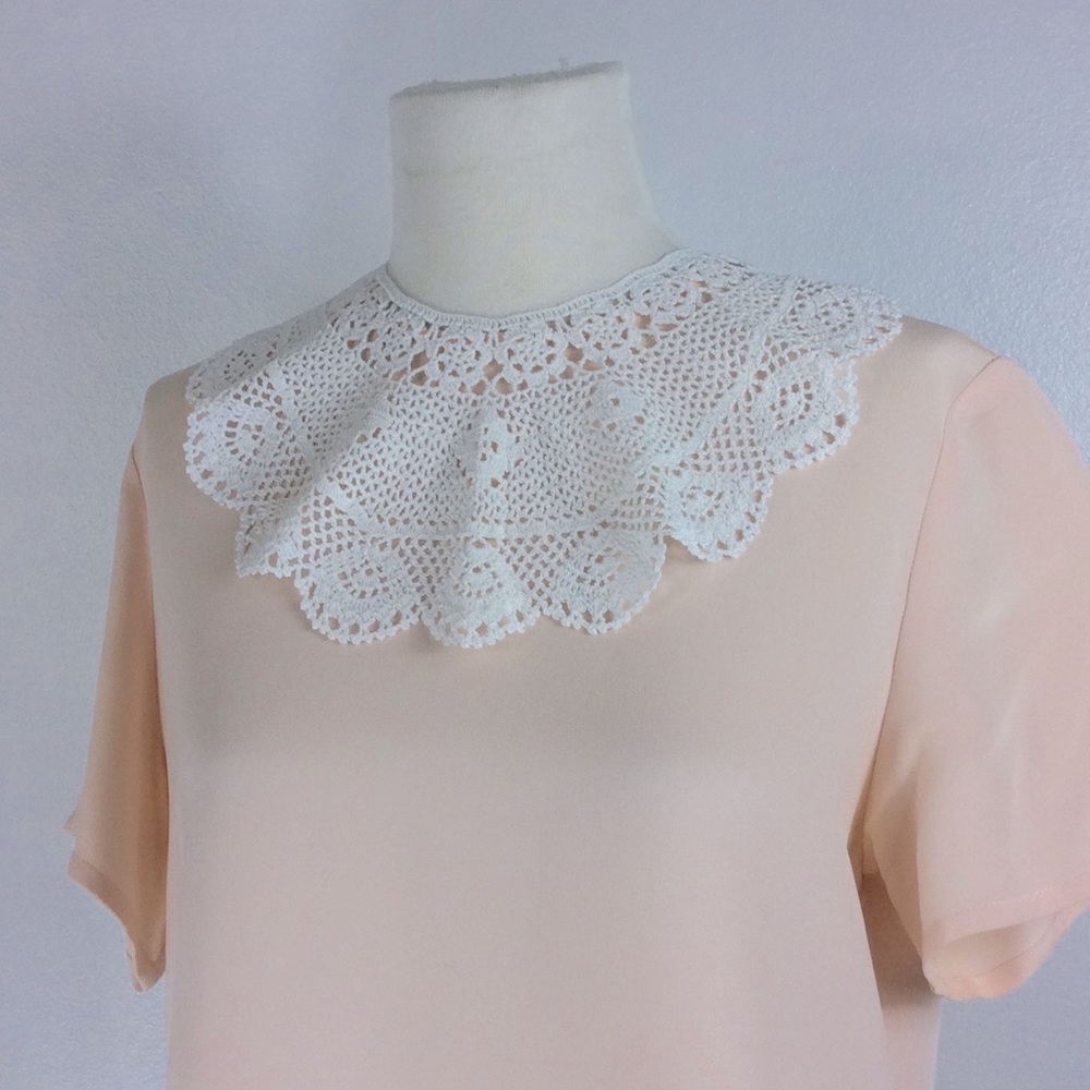 Detachable Crochet Collar